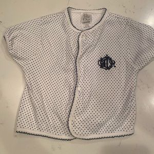 Baby Dior sweater / button up shirt